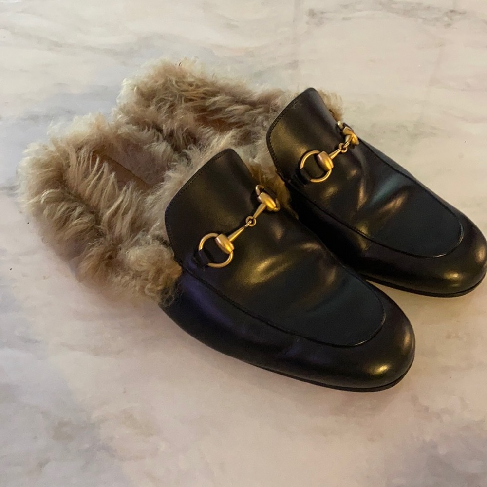 MENS PRINCETOWN GUCCI LOAFERS! SIZE 9